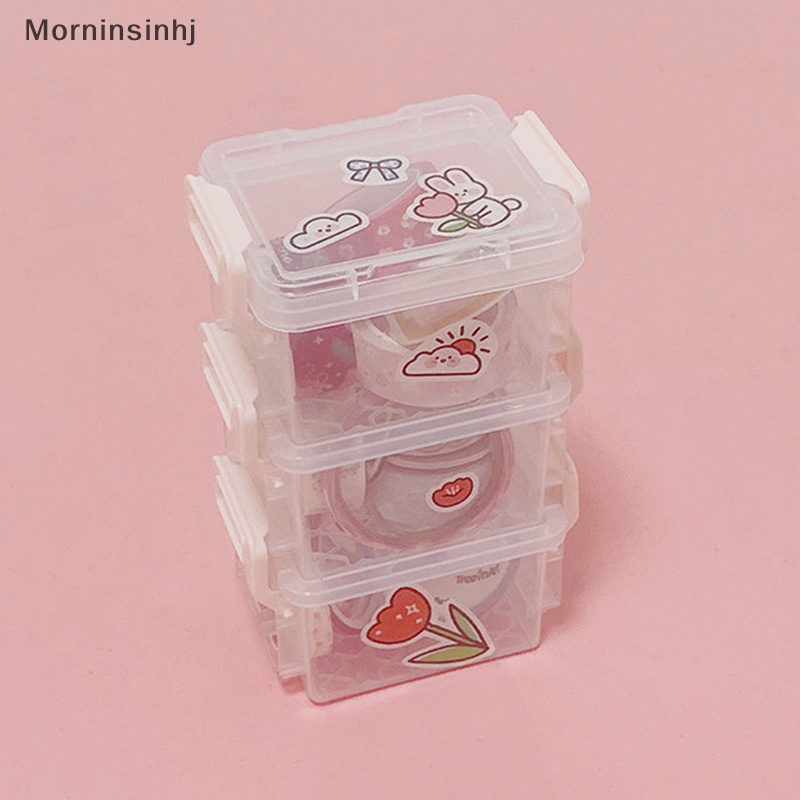 Mornin Creative Storage Box Mini Kotak Penyimpanan Desktop Lucu Aksesoris Penyimpanan Rumah id