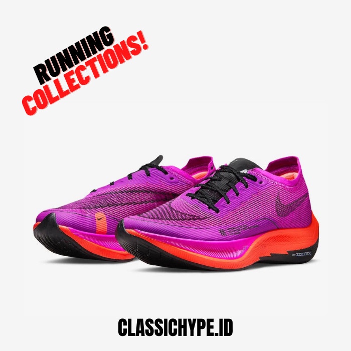 NIKE ZOOMX VAPORFLY NEXT%2 HYPER VIOLET 100% ORIGINAL