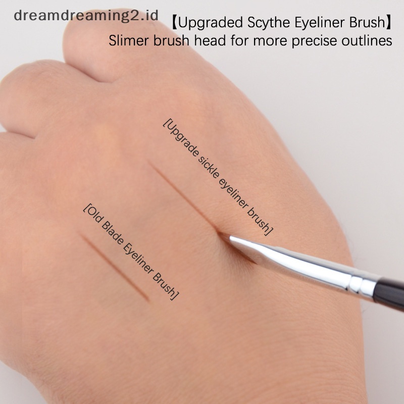 (drea) 1pcs Kuas Makeup Profesional Brush Eyeliner Alat Makeup Untuk Perempuan Wanita //