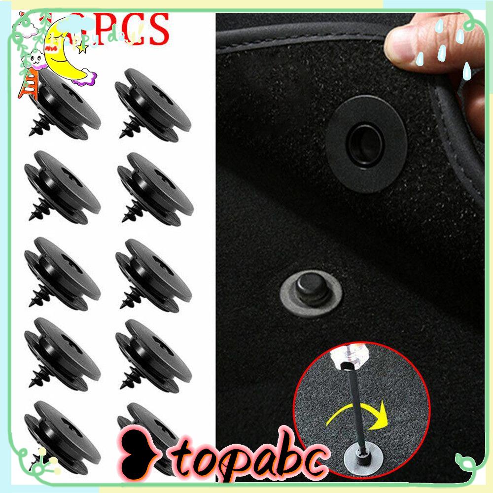 TOP 10pcs Gesper Tikar Lantai Mobil Tahan Lama Penjepit Tetap Floor Mats Fastener Clips