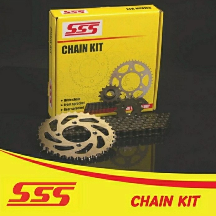 Gir set SSS Chain Kit Verza, Megapro,sonic,supra GTR 150