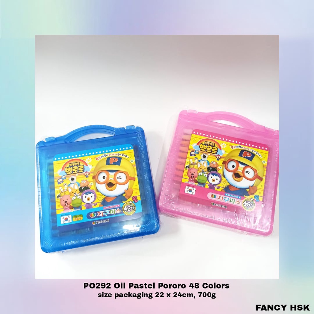 

OIL PASTEL PORORO 48 COLORS PO292