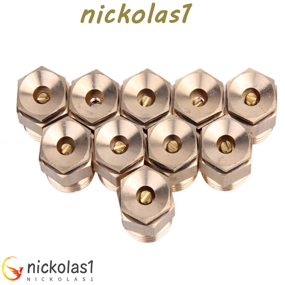 NICKOLAS1 Atomizing Mist Sprinkler1/2&quot; Adjustable Water Sprinkler 360degrss Konektor Sprinkle Ulir