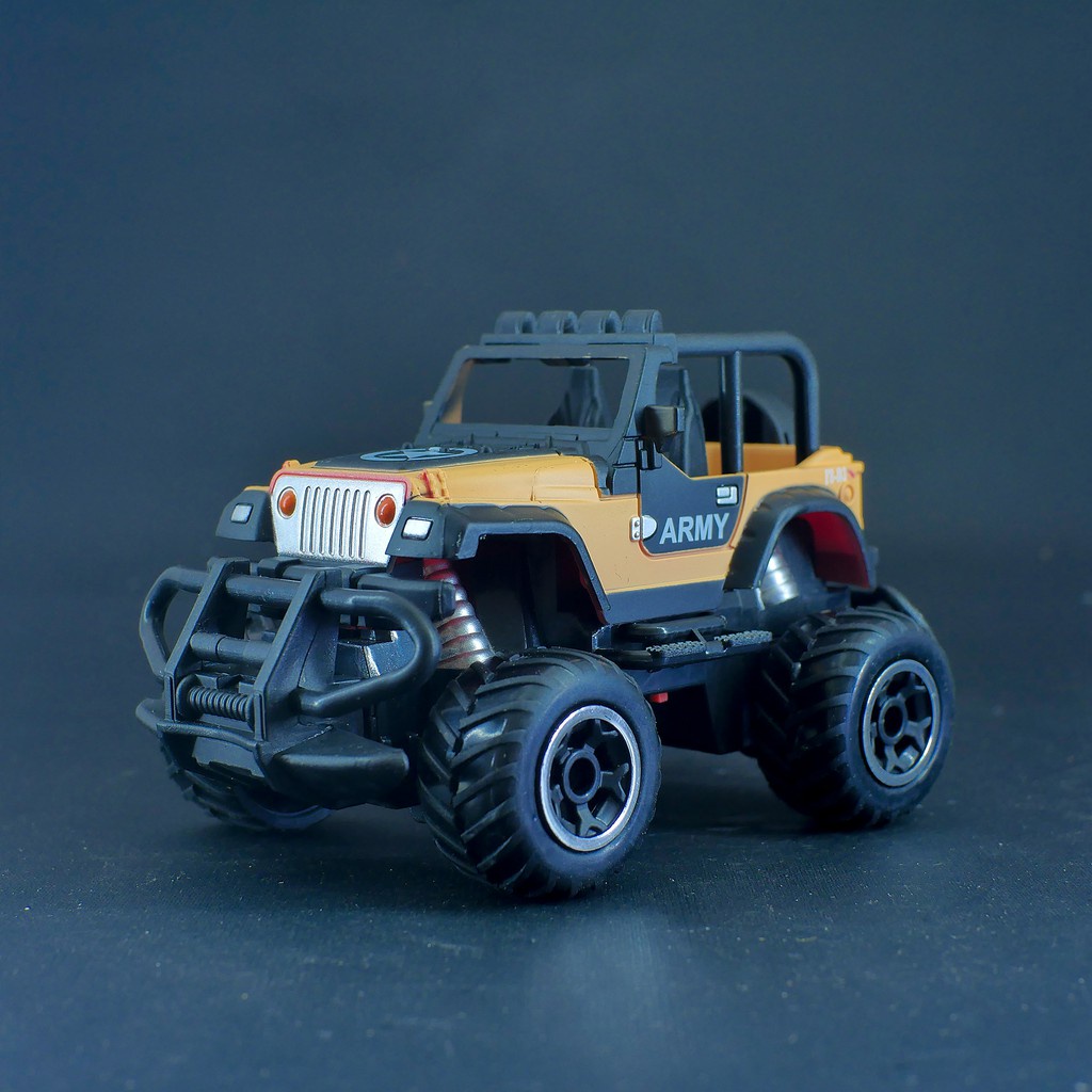 Mainan Mobil-Mobilan Mobil Remot R/C Mini Car Military Model SUV dan JEEP