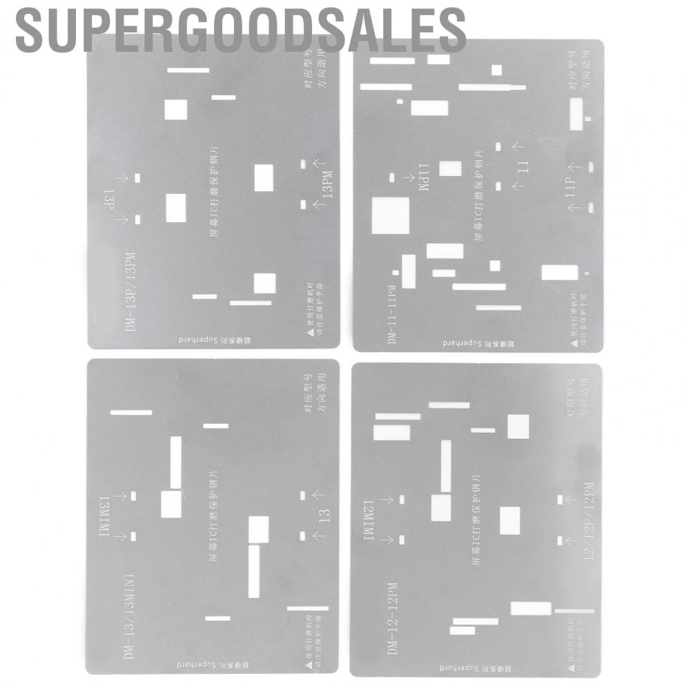 Supergoodsales IC Protection Stencil  Practical Widely Compatible Stainless Steel Screen Cable for