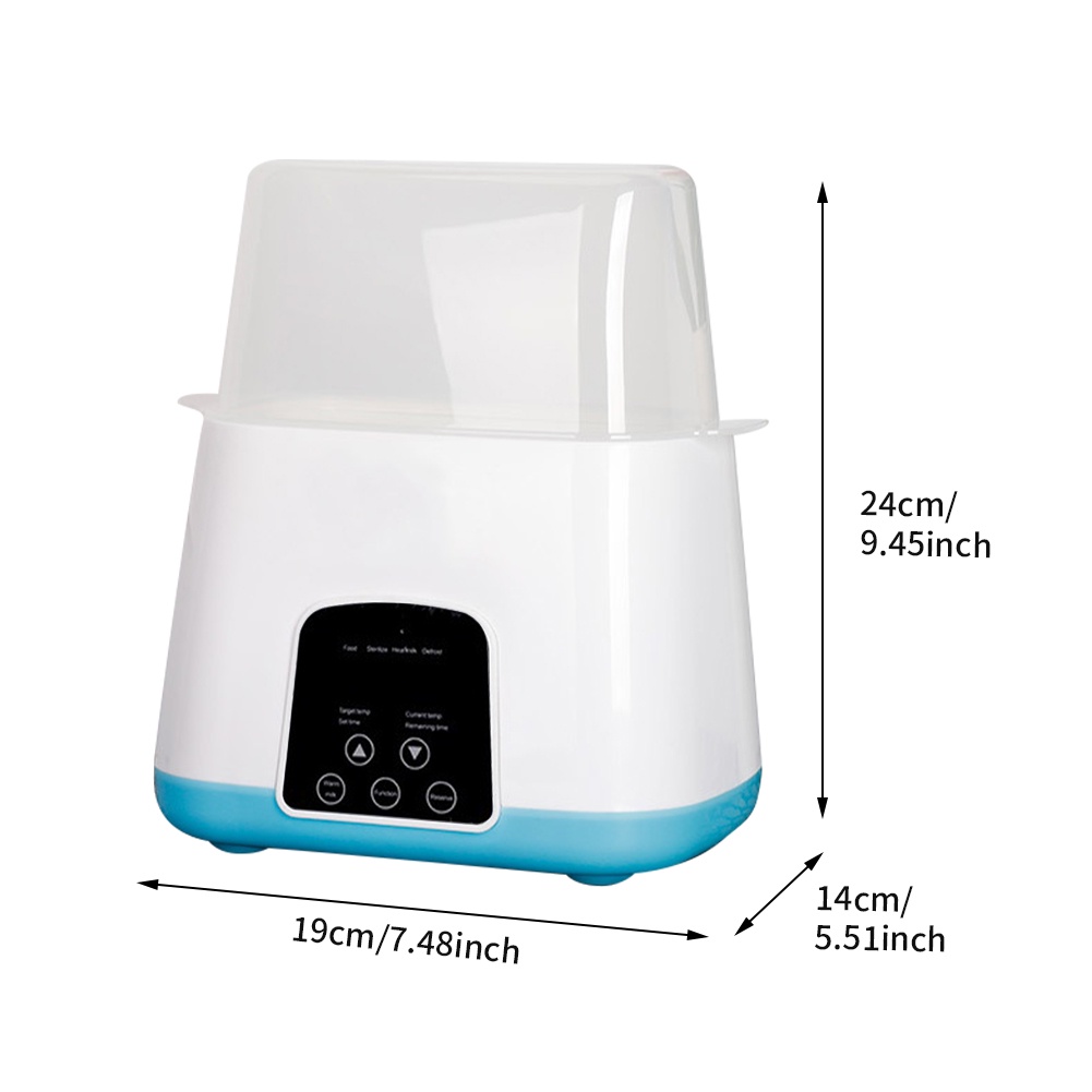 2 in1Penghangat botol 200W alat sterilisasi penghangat botol bayi suhu konstan 24 jam dengan remote control#COD