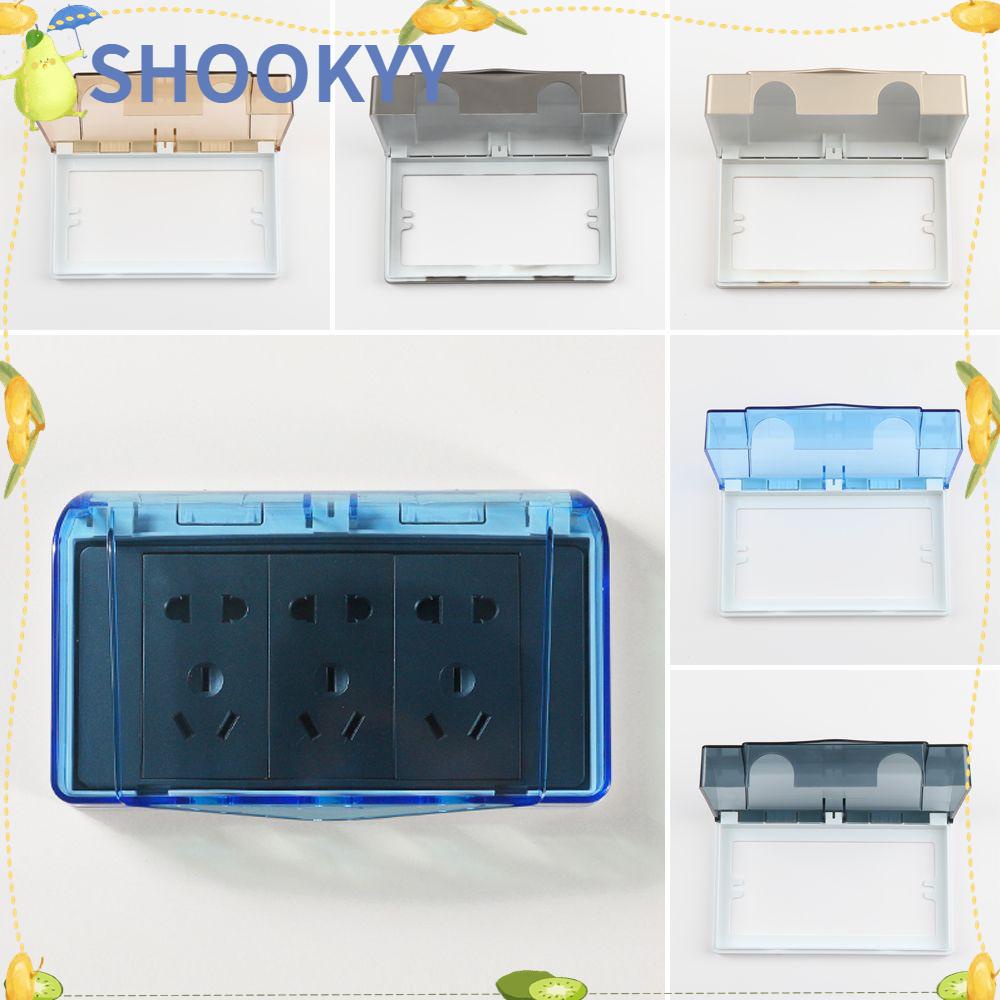 CHOOKYY Socket Protector Transparan 86tipe Waterproof Pelindung Saklar box