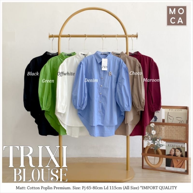 TRIXI BLOUSE ORI MOCA