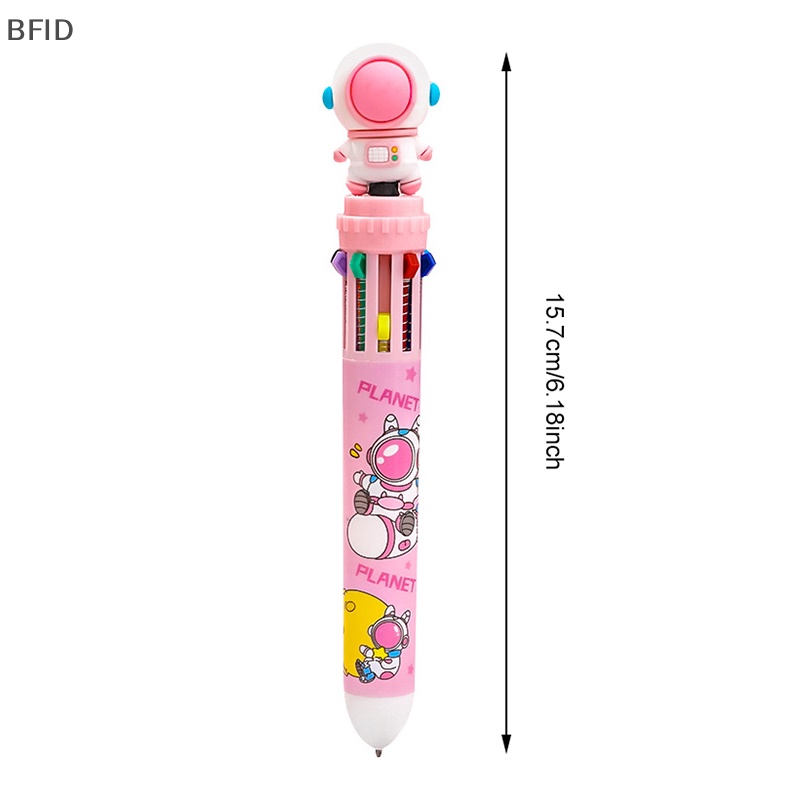 [BFID] Pena Bolpoin Kartun Astronot Sekolah Kantor Supply Alat Tulis Papelaria Escolar Pulpen Warna-Warni Isi Ulang [ID]