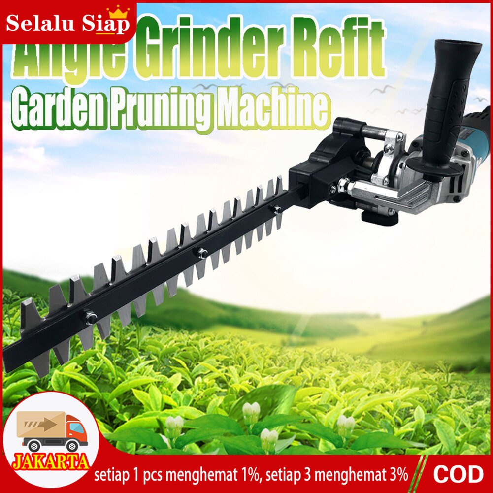 Angle Grinder Refit Garden Pruning Machine Multipurpose Lawn Mower Greening Accessories Easy Install Hedge Trimmer Pruning Tool