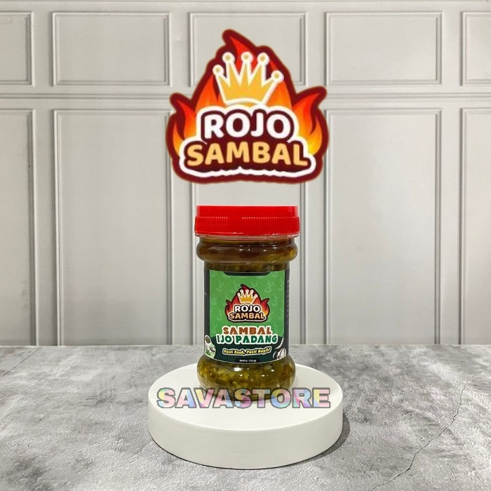 Rojo Sambel - Sambal Ijo Khas Padang - Sambal Ijo - Sambal Bawang - Sambal Rica Rica - Nikmat Pedas