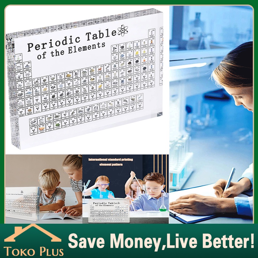 Tabel Periodik Periodik Unsur Kimia Akrilik Untuk Sekolah