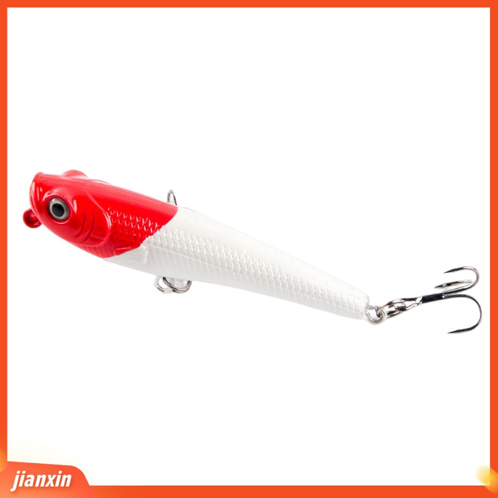 (In Stock) 7cm/7g Lure Umpan Simulasi Treble Hook 3D Lukisan Angling Logam Jalan Umpan Pensil Laut Memancing Umpan Perlengkapan Memancing