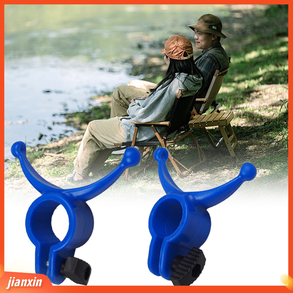 (In Stock) Tempat Pancing Desain Bukaan Anti Selip Stabil Anti-drop Support Joran Pancing Plastik Rak Pancing Berdiri Memancing Outdoor