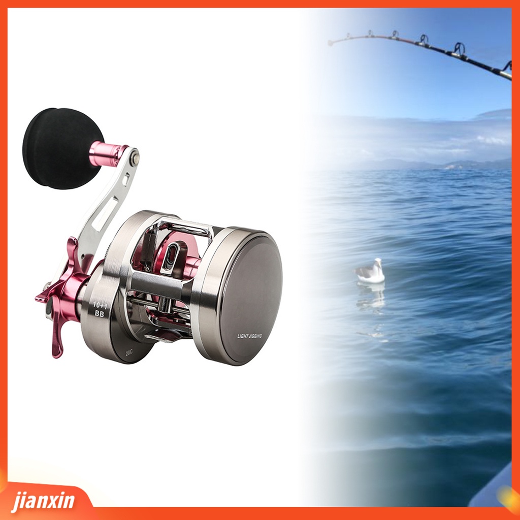 (In Stock) Gulungan Pancing Halus Presisi Bantalan Satu Arah Stabil Memancing Roda Metal Untuk Memancing