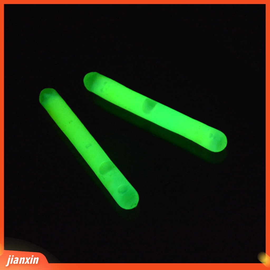 (In Stock) 5Pcs Tongkat Glow Pancing Profesional Tahan Aus Green Light Night Float Rod