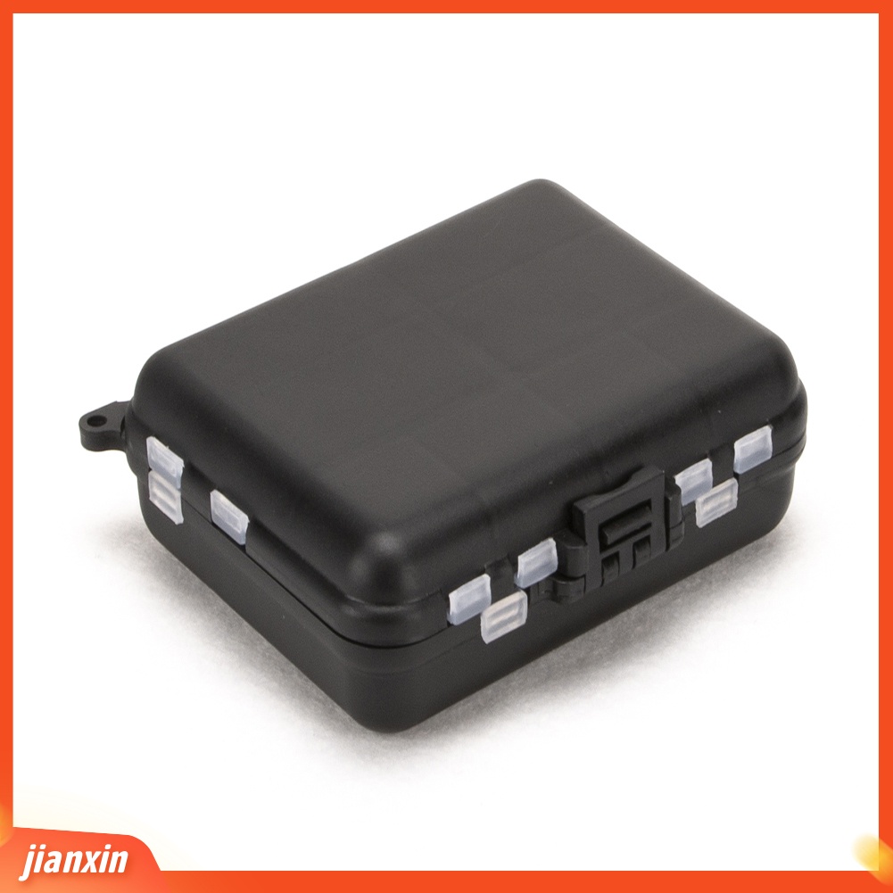 (In Stock) 160Pcs Fishing Jig Hook Sinker Putar Manik Fish Tackle Aksesoris Set Dengan Kotak