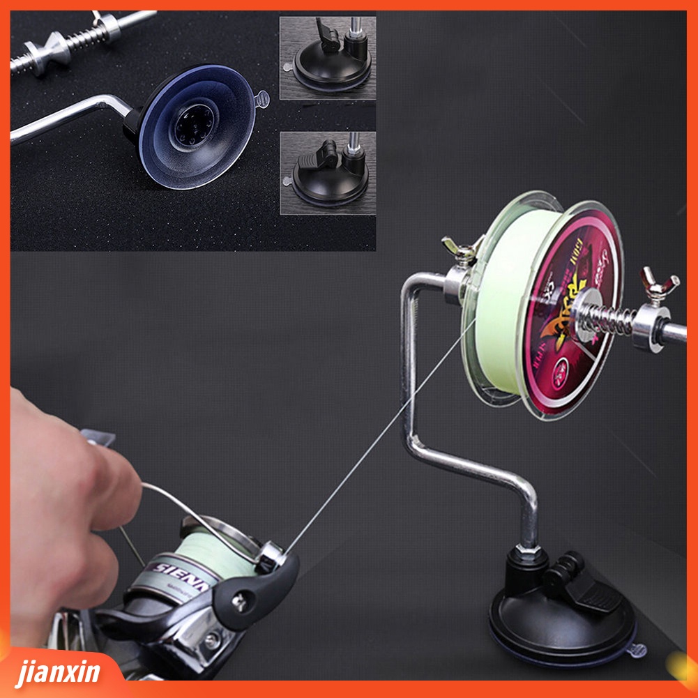 (In Stock) Gulungan Penggulung Tali Pancing Stainless Steel Portabel Spool Tackle Aksesoris Ikan