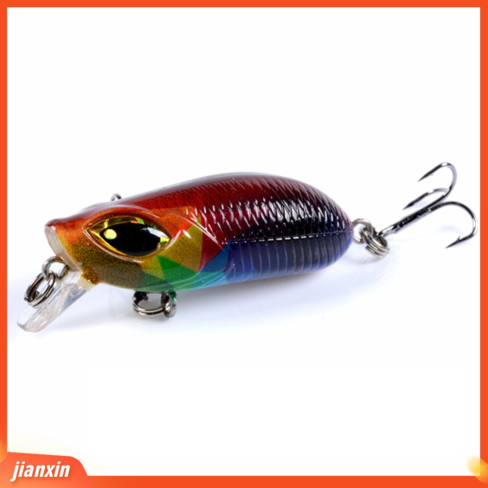 (In Stock) 5Pcs /Set 5.8cm Memancing Buatan Manusia Hidup Keras Umpan Wobbler Fish Bait Tackle