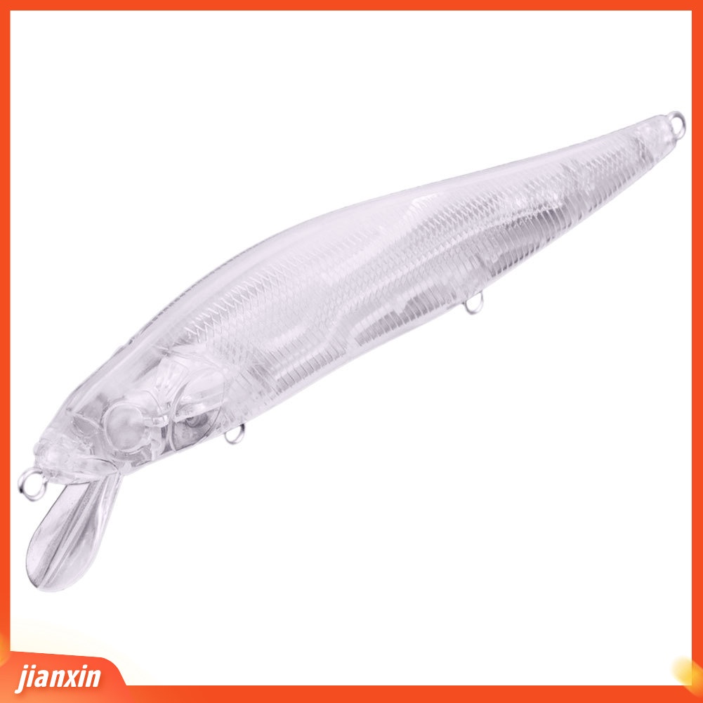 (In Stock) 5Pcs 14cm 19.7g Buatan Tidak Dicat DIY Crankbait Memancing Umpan Ikan Alat