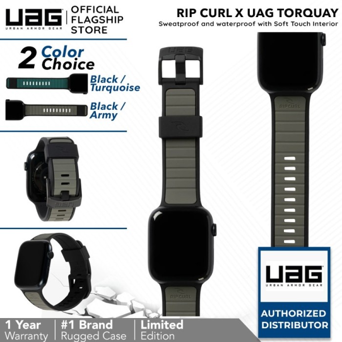 UAG Rip Curl x Torquay Apple Watch Strap Series 8 7 45mm Ultra iWatch