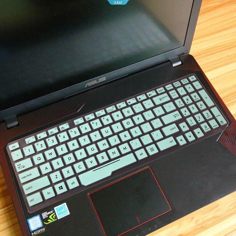 Asus 15.6 Inch Ultra Tipis Tahan Air Pelindung Keyboard PC Untuk ASUS GL553VE GL553VD FX553VD FX753VD Cakupan Penuh Keyboard Silicone Cover Film Tahan Debu [ZK]