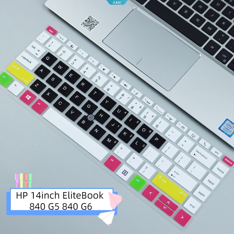 Pelindung Keyboard Laptop HP 14inch Model Silikon Bening Untuk EliteBook 840g5 840g6 Pelindung Keyboard Anti Air Yang Dapat Dilepas Dan Dicuci [ZK].