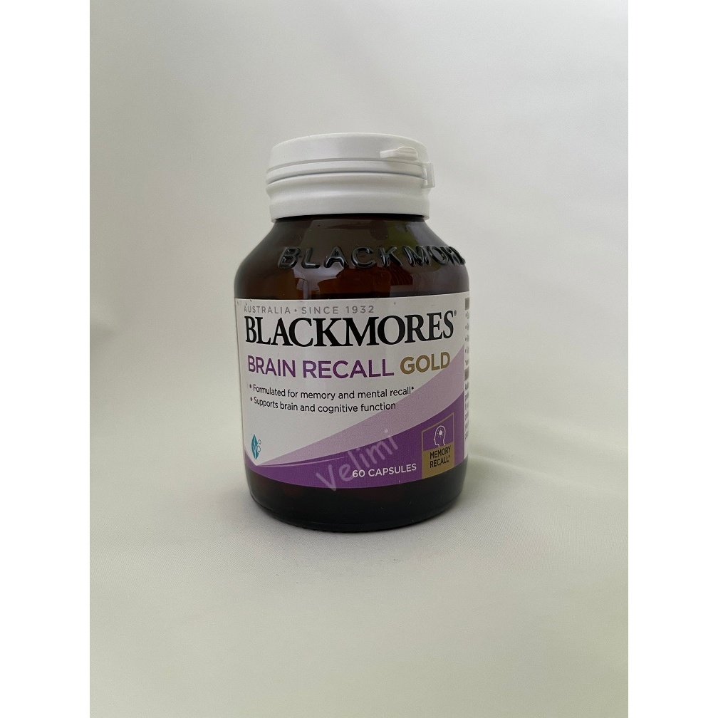 Blackmores Brain Recall Gold 60s