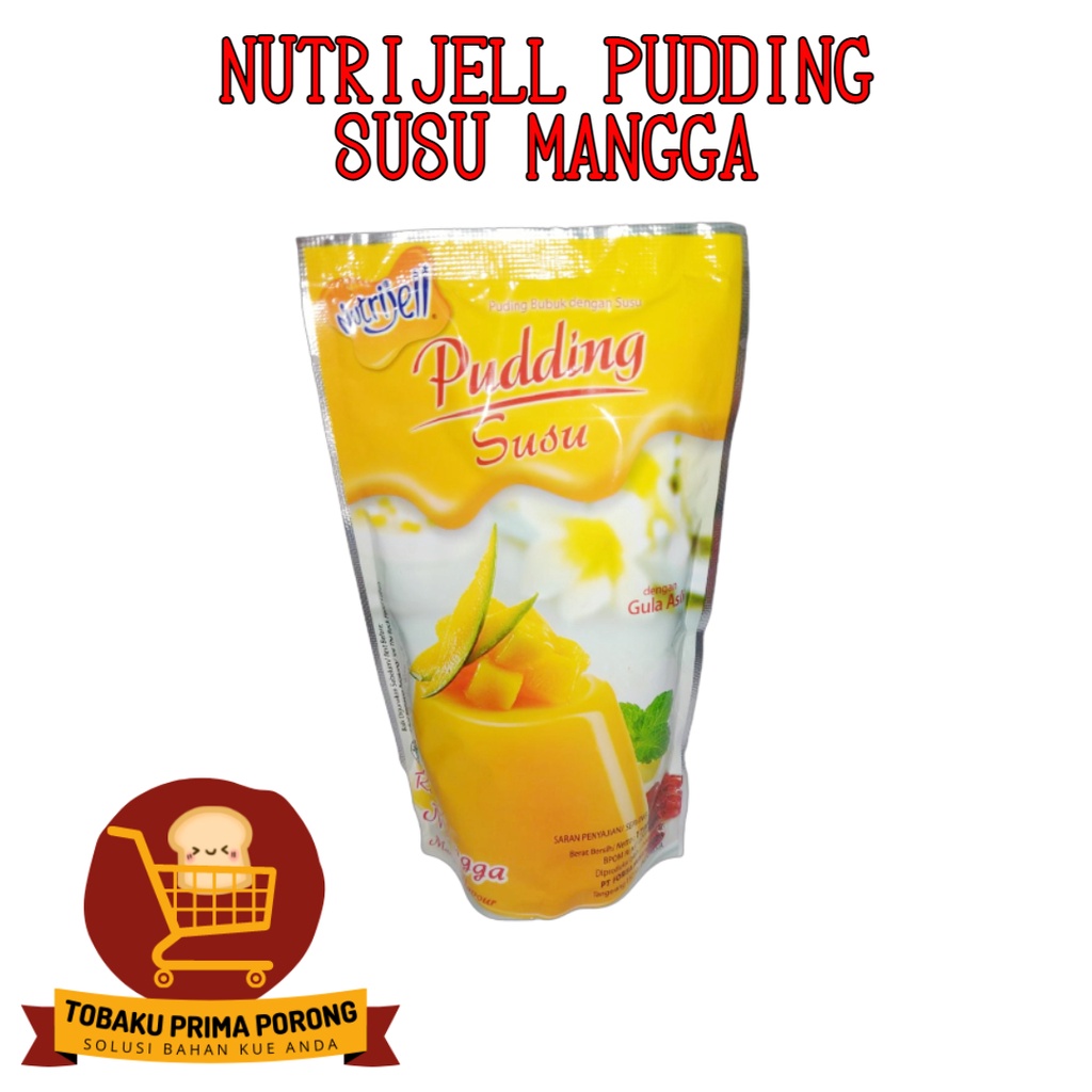 

Nutrijell Pudding Susu Mangga Pouch - bubuk jeli pudding - bahan pudding