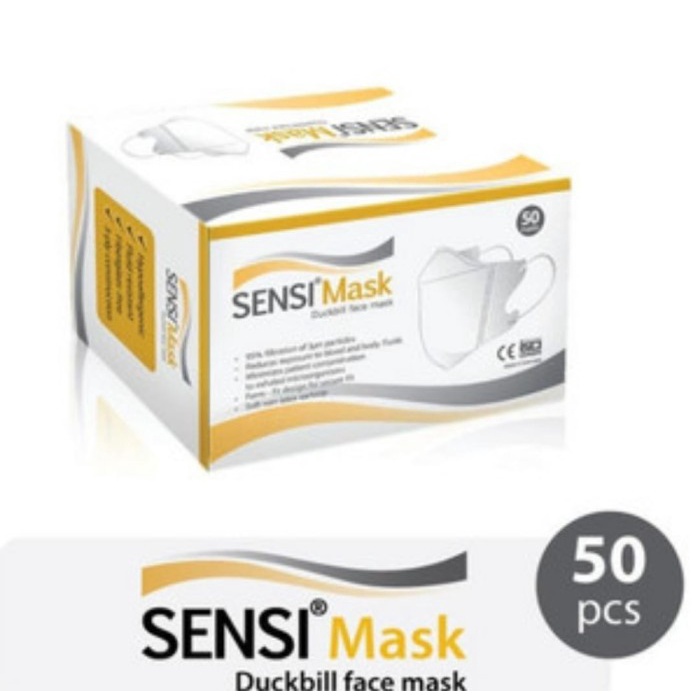 MASKER SENSI DUCKBILL DUS (1 DUS ISI 50 PCS)