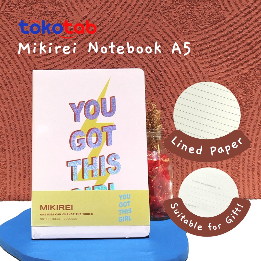 

Tokotab - Buku Notebook Quotes Aesthetic A5 Tali MIKIREI Season 2