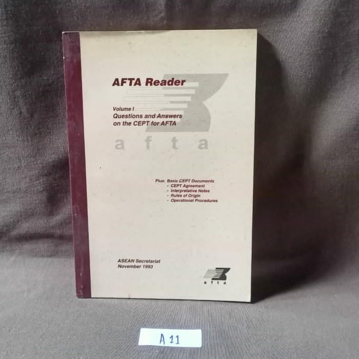 Afta Reader volume 1