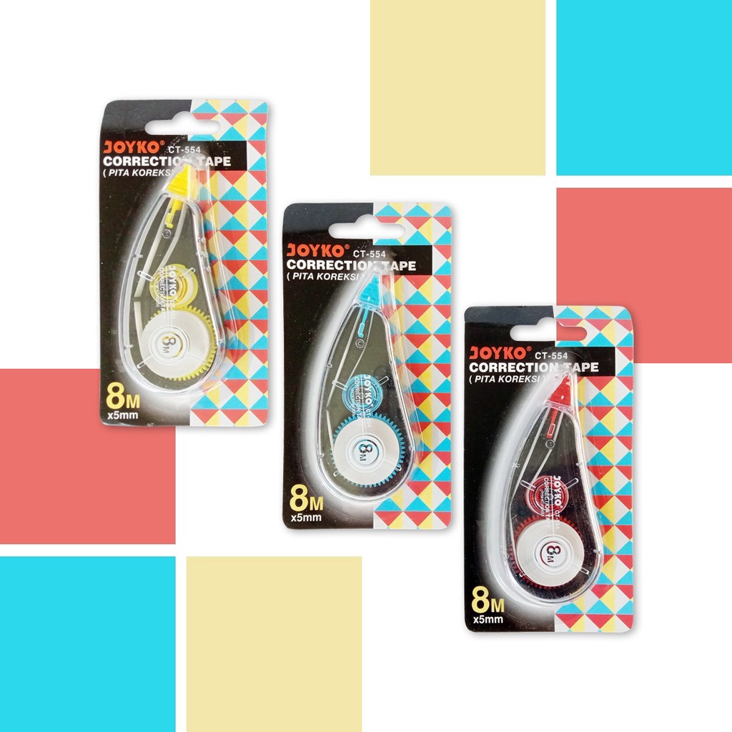 

Correction Tape / Pita Koreksi Joyko CT-554
