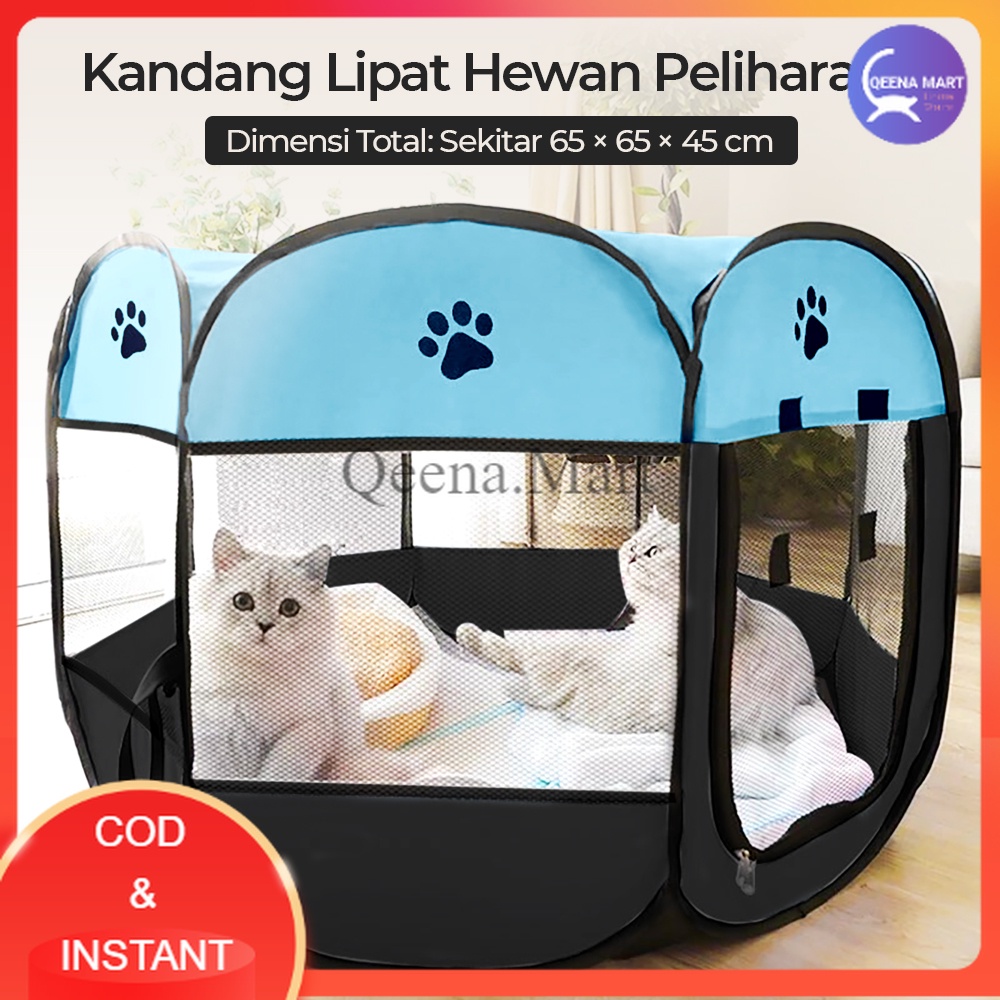 Kandang Lipat Hewan Peliharaan Pet Cage Folding Small - WL00