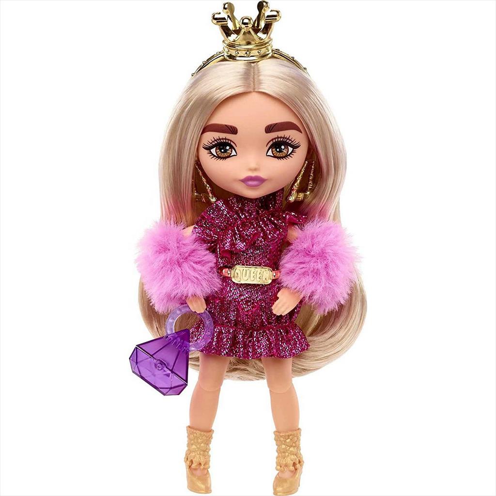 BARBIE HGP62 Blonde Extra Minis HJK67 Doll Boneka Anak