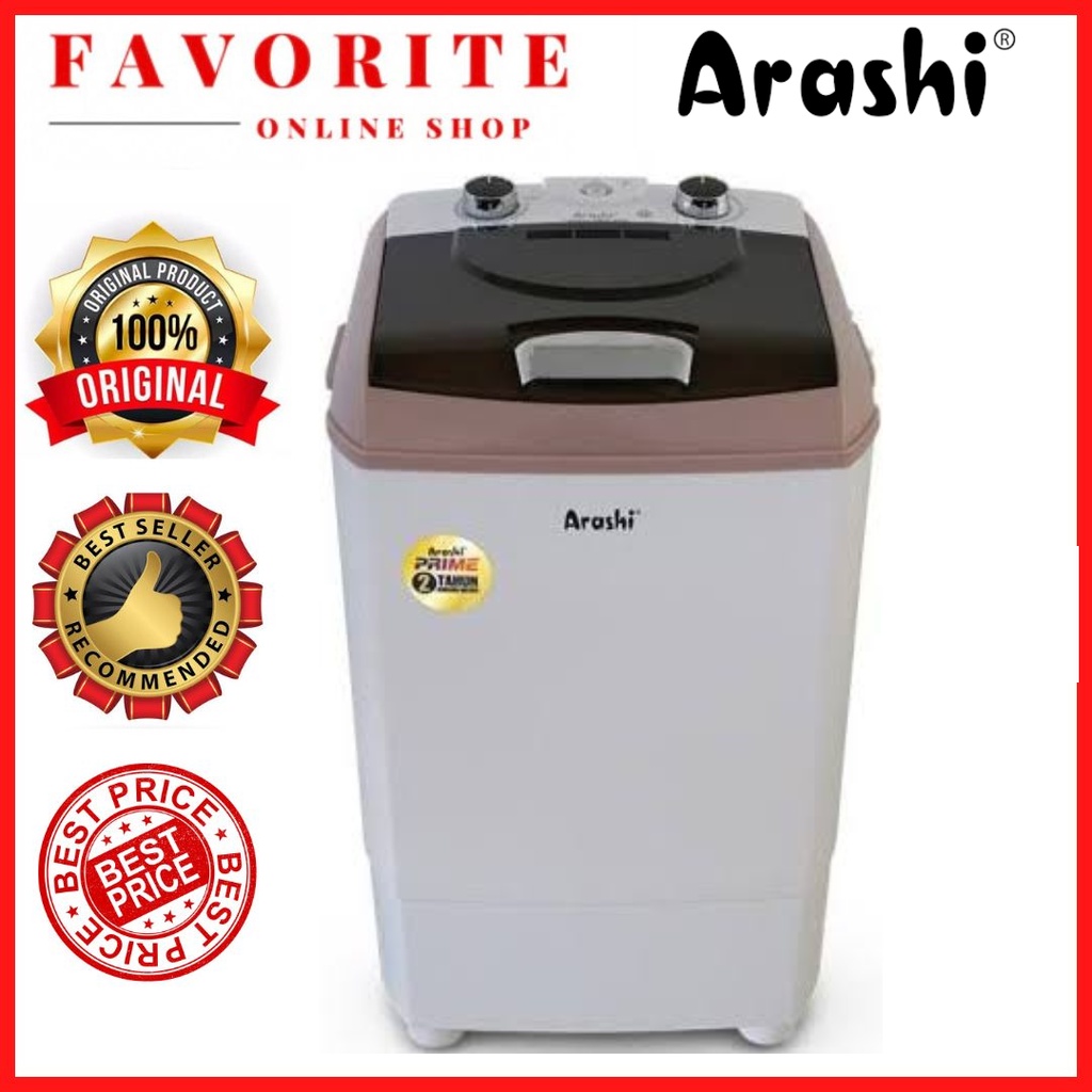 MESIN CUCI PORTABLE ARASHI AWM 452A ARASHI MESIN CUCI 4.5 KG