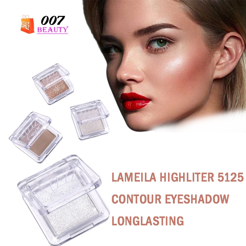 (BISACOD) Lameila 5125 New Highlighter Contour Eyeshadow Long Lasting