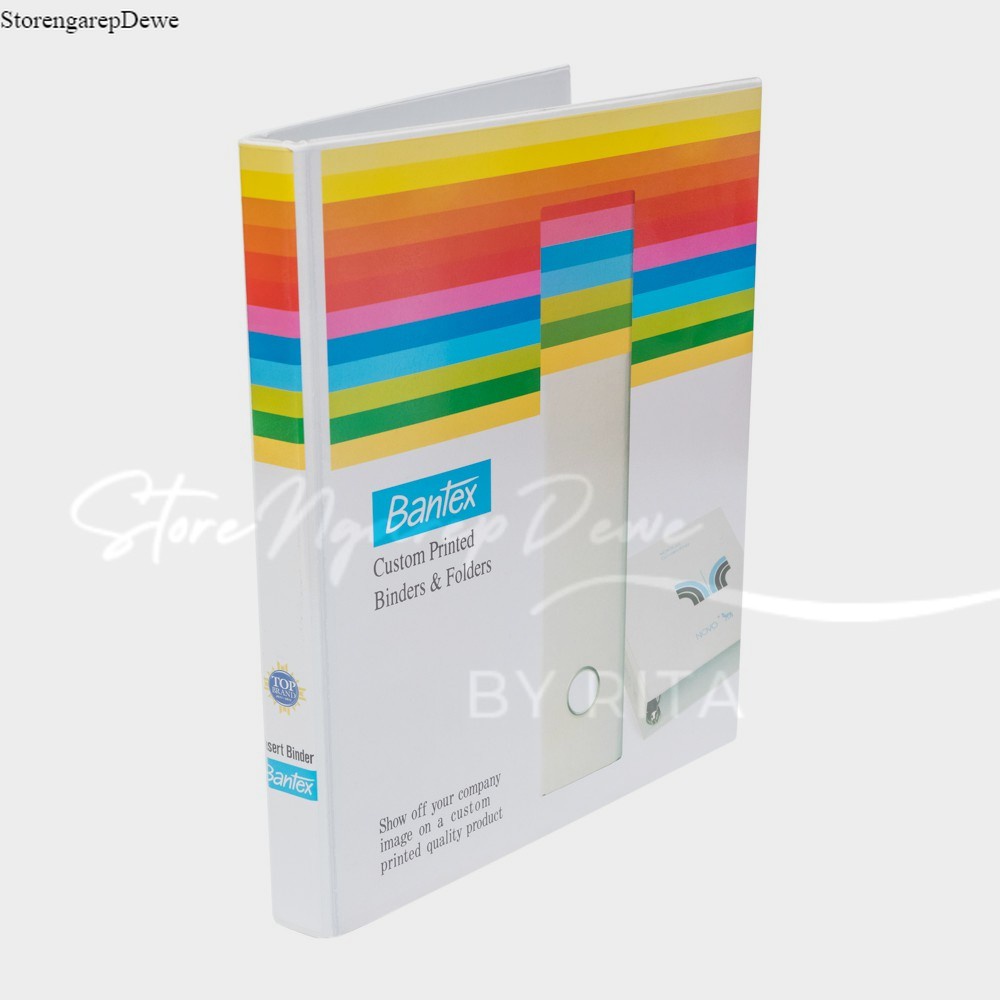 

Bantex Insert Ring Binder 3 Ring O 16mm A4 White 8605 07 real barang original bantex