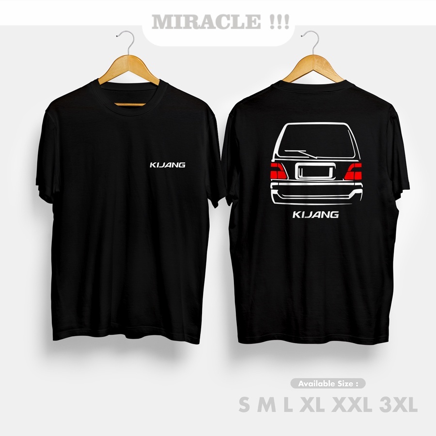 Kaos Baju Mobil Toyota Kijang Kapsul LGX Back Kaos Otomotif