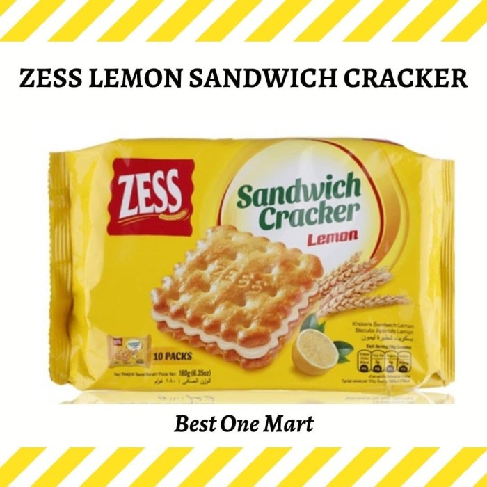 

[CJ] Oriental Zess Sandwich Lemon / Biskuit Zess Krim Lemon