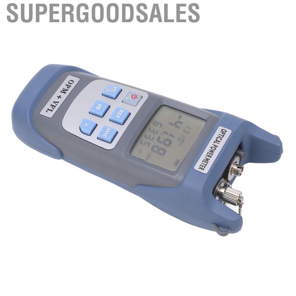 Supergoodsales Wattmeter Optical Power Meter Fast Accurate Low  Consumption Fiber Testing Tool 20MW 20KM ‑50 to +26dbm