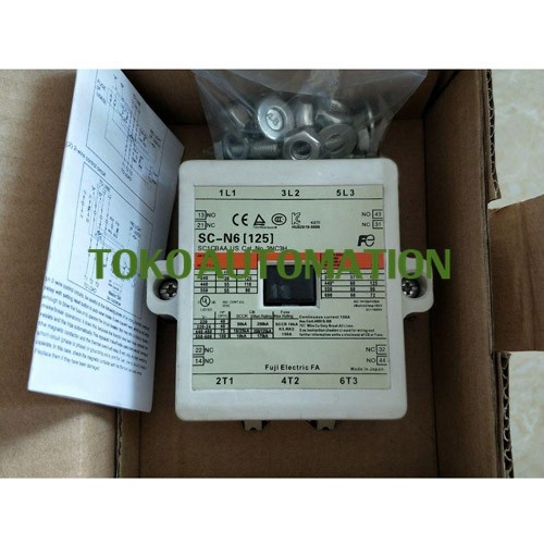 2166 PART SC-N6 SCN6 SC-6N SCN-6 125A 220V Magnetic Contactor PX33