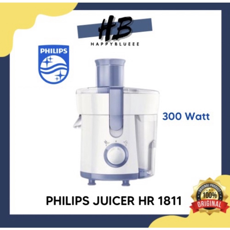 PHILIPS JUICER EXTRACTOR HR 1811 / JUICER PHILIPS HR1811