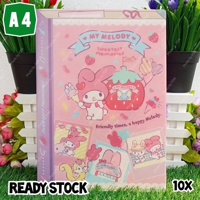 

[DD] Map Folder A4 Sanrio Original My Melody Book