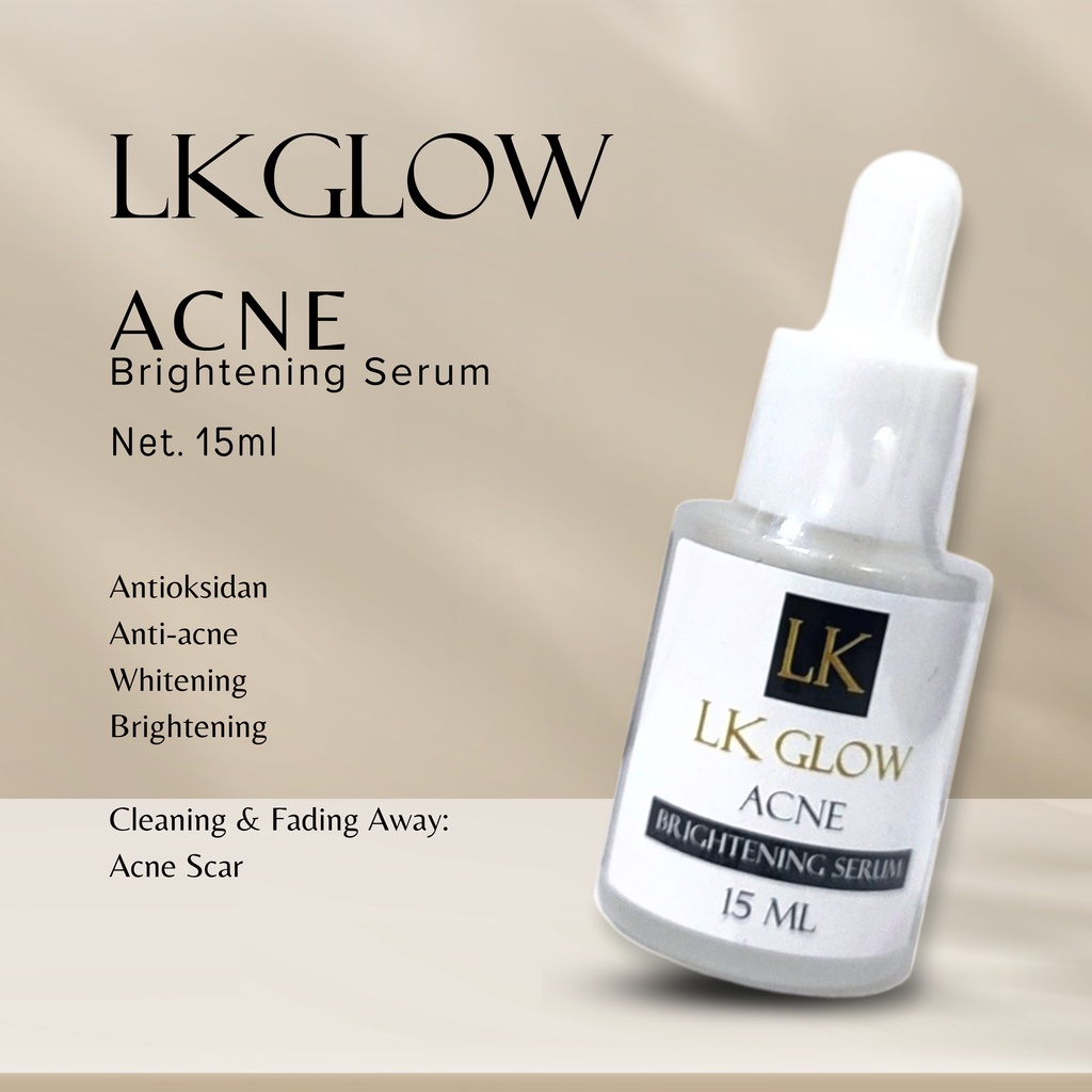 LK CARE serum acne whitening anti jerawat komedo glowing