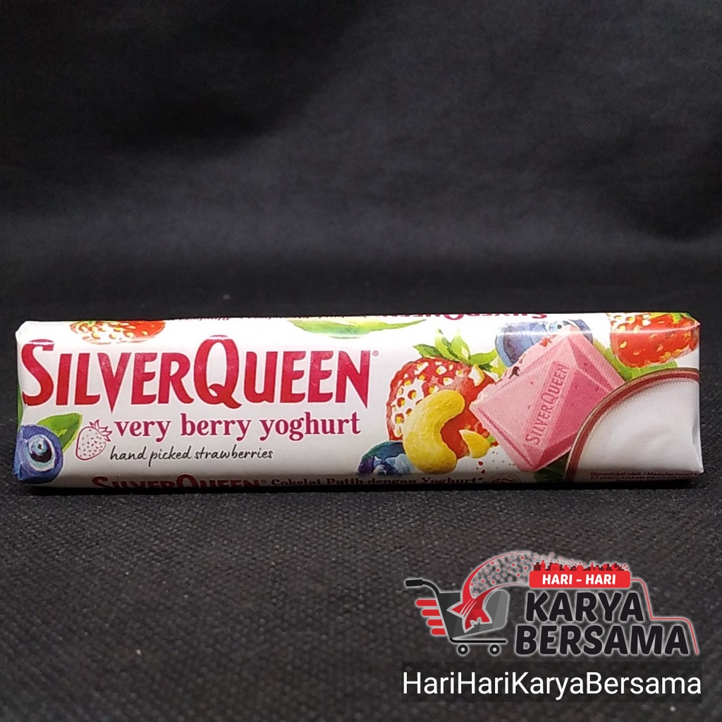

COKELAT BATANG SILVER QUEEN VERY BERRY YOGHURT 25GR