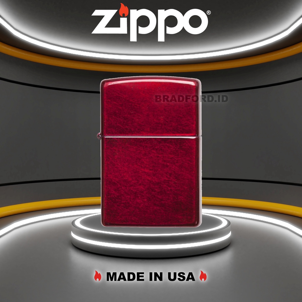 Korek Api Zippo Classic Candy Apple Red 21063 Original 100%