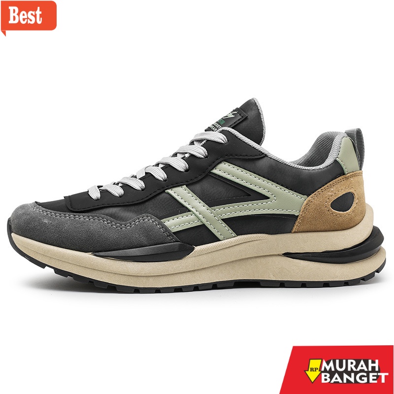 Sneakers pria terbaru- Parayu - Sepatu Sneakers Alpha Sport Import