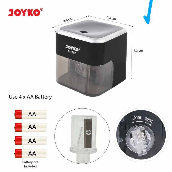 

serutan meja elektrik rautan sharpener joyko
