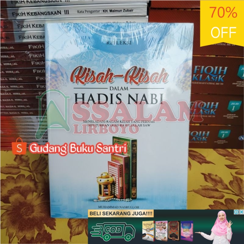 Buku / Kitab cerita  Kisah-kisah Dalam Hadis Nabi original Assalam Lirboyo